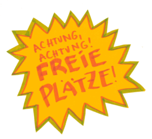 Freie Plätze in der Schreibwerkstatt!